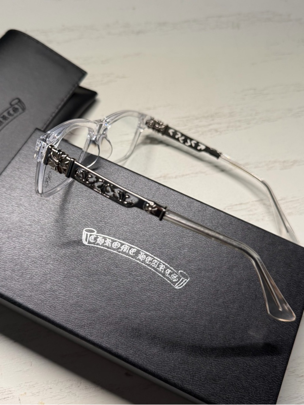 Chrome Hearts Clear Frames & Lens Glasses - Picture 3 of 5